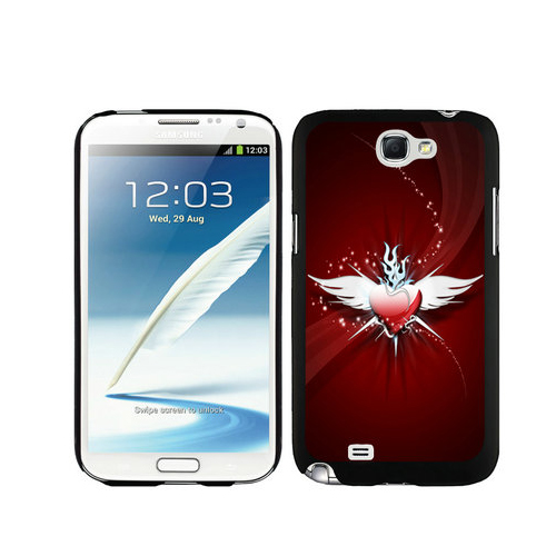 Valentine Fly Love Samsung Galaxy Note 2 Cases DNZ | Women - Click Image to Close